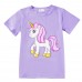 Little Hand Toddler Gril Pajamas Unicorn Summer 100% Cotton ShortSleeve Size 2t-7t