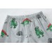 Little Hand Boys Summer Pajamas Dinosaur Print 2 Piece Pajama Sets