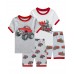 Little Hand Toddler Boys 2 Piece Pajama Short Sets Summer Sleepwear