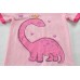 Little Hand Girls Short Pajamas Set Dinosaur Kids Pjs Sleepwear Clothes