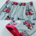 Little Hand Toddler Boys Pajamas Set Fire Engine Kids Summer Sleepwear Short Pjs Clothes