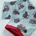 Little Hand Toddler Boys Pajamas Set Fire Engine Kids Summer Sleepwear Short Pjs Clothes