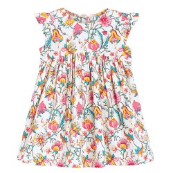 Little Hand Toddler Girls Easter Dress Short Floral Summer Dresses 2T-7T