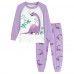 Little Hand Toddler Girls Pajamas Dinosaur Long Sleeve Sleepwear