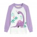 Little Hand Toddler Girls Pajamas Dinosaur Long Sleeve Sleepwear