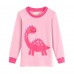 Little Hand Toddler Girls Pajamas Dinosaur Cotton Pjs Set Sleepwear