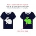 Little Hand Toddler Boys Pajamas Glow in the Dark Rabbit Easter Sleepwear