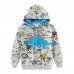 Little Hand Toddler Boys Hoodies Dinosaur Zipper Hooded Sweatshirt Jacket