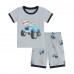 Little Hand Boys Cotton Pajama Truck Pajamas Short Sleepwear Clothes Set