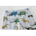 Little Hand Boys 100% Cotton 2 Piece Long Sleeve Dinosaur Pajamas Set