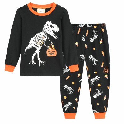 Little Hand Toddler Boys Halloween Long Sleeve Pajamas Sleepwear Pjs