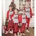 Little Hand Toddler Boys Pajamas Christmas Pjs Plaid Pants Sleepwear