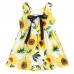 Little Hand Toddler Girls Floral Sleeveless Dress Easter's Clothes for Kid Size 2-7t