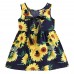 Little Hand Toddler Girls Floral Sleeveless Dress Easter's Clothes for Kid Size 2-7t