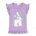 Toddler Baby Girl Ruffle Sleeve Cotton T Shirts Unicorn Dinosaur Tank Tops Tee