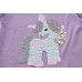 Toddler Baby Girl Ruffle Sleeve Cotton T Shirts Unicorn Dinosaur Tank Tops Tee