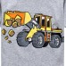 Little Hand Toddler Boys Excavator Pajamas 100% Cotton Summer Pjs for Boy