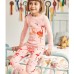 Little Hand Toddler Girls Pajamas Cotton Flamingo Kids Sleepwear Size 2-7t