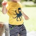 Little Hand Toddler Boys Octopus Pajamas 100% Cotton Summer Pjs