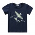 Little Hand Toddler Boys Airplane Pajamas Set Summer ShortSleeve Size 2t-7t