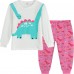 Little Hand Toddler Girl Dinosaur 2-Piece 100% Cotton Pajama Set