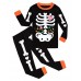 Little Hand Toddler Boys Skeleton Glow-in-The-Dark Halloween Pajamas Sleepwear