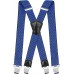 Little Hand Mens Suspenders Elastic Braces Adjustable Heavy Duty X Shape