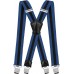 Little Hand Mens Elastic Suspenders Heavy Duty Work Metal Clips Braces X Shape